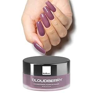 Nailboo PREMIUM Nail Dip Powder, Long-Lasting Dip Nails, Use With Nailboo Essential Liquids, Cloudberry Dusty Purple Nail Dip Powder, 0.5 oz (1 Pack) Do Your Nails At Home, Dip Nail Powder, Dip Manicure, Dip Nail, Powder Nail Polish, Nail Dip Powder, Dip Nails, Purple Nail, Nail Dip