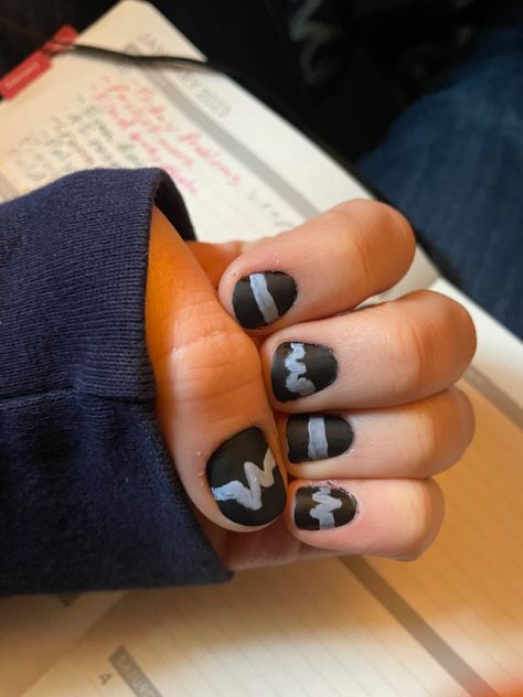 Monkey Nails, Inspired Nails, Arctic Monkeys, Monkeys, Nails, Beauty