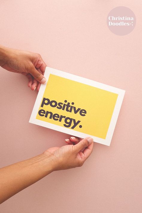 Brighten your home with this positive energy print. Handmade using bold colours and modern typography. The print is made and packaged with 100% eco-friendly materials, helping you to shop green and protect our planet. £6.95 (free UK shipping) Search 'Christina Doodles' on Etsy for more bold prints. #positivevibesonly #typographyposter #yellowhomedecor Vegan Packaging, Positive Design, Energy Positive, Poster Graphic Design, Protect Our Planet, Positivity Quotes, Funky Wall Art, Yellow Wall Art, Indie Room Decor