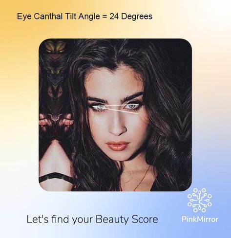 Unlock the secret of Eye Canthal Tilt! A positive tilt can make you look more attractive and youthful. Go to our website to find out how to check your canthal tilt! Share your experience with us in the comments! #laurenjauregui #fifthharmony #pinkmirror #beautytips Positive Canthal Tilt, Canthal Tilt, Face Analysis, Large Lips, Look More Attractive, Facial Aesthetics, Lower Lip, Celebrity Faces, Heart Face