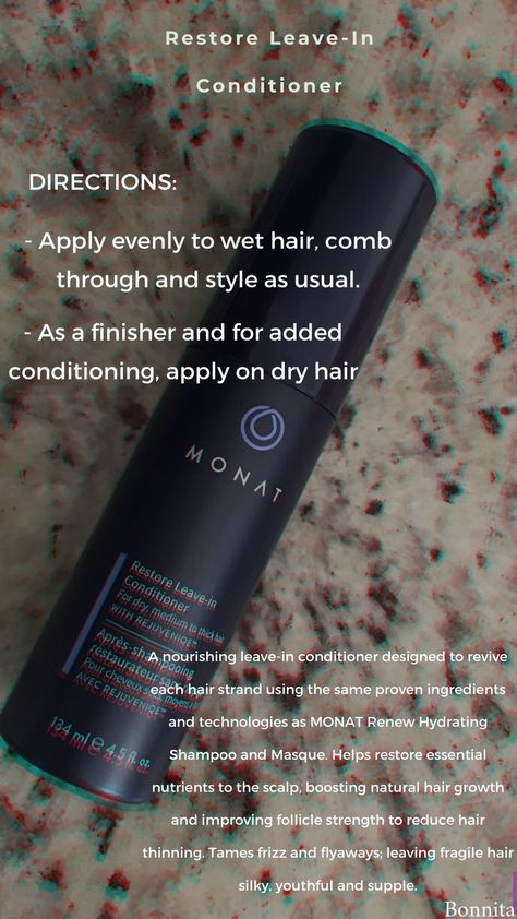 Monat Restore Leave In Conditioner, Restore Leave In Conditioner Monat, Monat Leave In Conditioner, Monat Hair, Skin Products, Leave In Conditioner, Leave In, Dry Hair, Conditioner