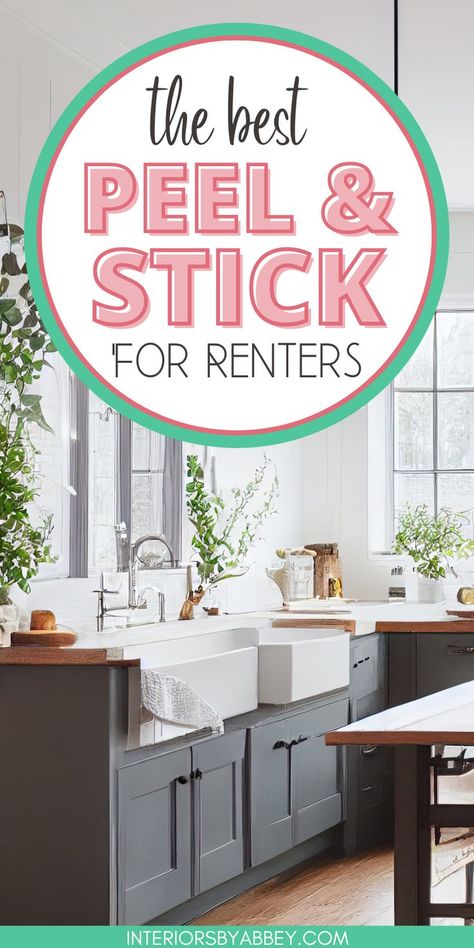 Renter Friendly Apartment, Renters Kitchen, Apartment Upgrades, Rental Bathroom Makeover, Renter Friendly Decorating, Renter Hacks, Rental Makeover, Rental Kitchen Makeover, Rental Home Decor