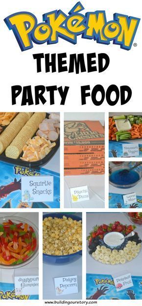 Pokemon Party Decorations, Pokemon Themed Party, Pokemon Birthday Party, 9th Birthday Parties, Pokemon Party, Ideas Craft, Pokemon Birthday, 10th Birthday Parties, Birthday Party Food