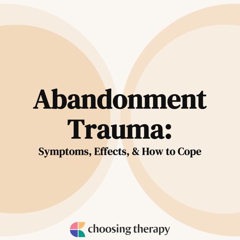 Abandonment Trauma: Symptoms, Effects, & How to Cope How To Deal With Abandonment Issues, Emotional Abandonment, Abandonment Issues, Neuroscience, Counseling, Helpful Hints, Psychology, No Response, Feelings