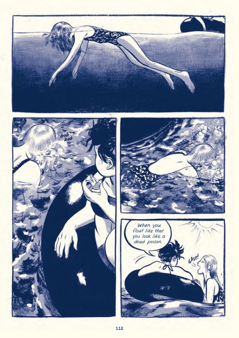 Jillian Tamaki, Comic Inspiration, Illustration Styles, Comic Layout, Graphic Novel Art, Folded Book Art, Bd Comics, Arte Inspo, One Summer