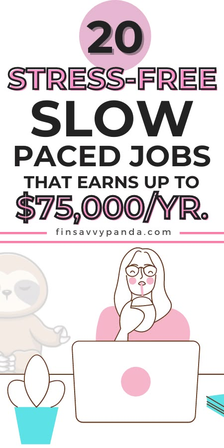 20 Best Slow-Paced Jobs For Low-Stress Work - Finsavvy Panda Remote Jobs No Experience, Jobs For Moms, Online Jobs From Home, Money Making Jobs, Jobs From Home, Extra Money Online, Job Ideas, At Home Jobs, Social Media Jobs