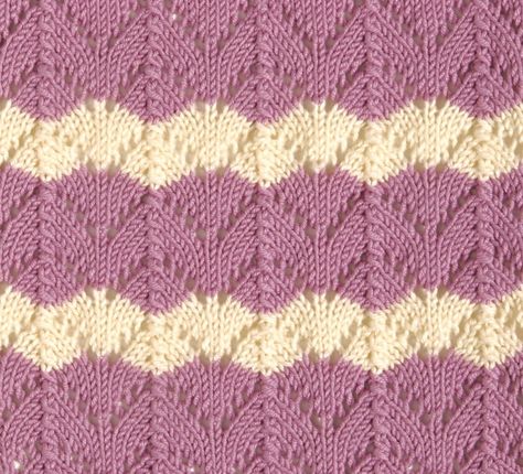 Knit Ripple Stitch, Ripple Knitting Pattern, Ripple Stitch, How To Knit, Knitted Slippers, 60 Minutes, Free Tutorial, Knitting Needles, Stitch Patterns