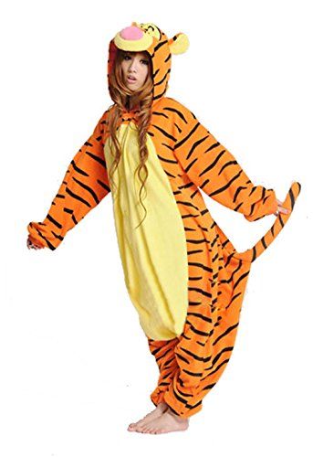 Tigger Costume, Animal Onesies, Pajama Costume, Onesie Costumes, Cute Onesies, Animal Onesie, Animal Pajamas, Unisex Pajamas, Onesie Pajamas