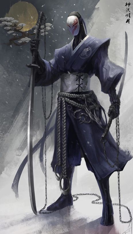 Guerriero Samurai, Ronin Samurai, Arte Ninja, Illustration Fantasy, Samurai Artwork, Ninja Art, Heroic Fantasy, 다크 판타지, Male Character