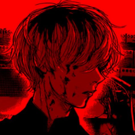 Red Aesthetic Grunge, Red Icons:), Gothic Anime, Manga Icon, Anime Wall Art, Red Wallpaper, Aesthetic Grunge, Red Aesthetic, Dark Anime