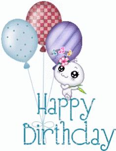 Happy Birthday GIF - HappyBirthday - Discover & Share GIFs Happy Birthday Gift Animate, Animated Birthday Greetings, Birthday Balloons Clipart, Animated Happy Birthday Wishes, Happy Anniversary Wishes, Happy Birthday Wallpaper, Happy Birthday Gift, Happy Birthday Celebration, Happy Birthday Photos