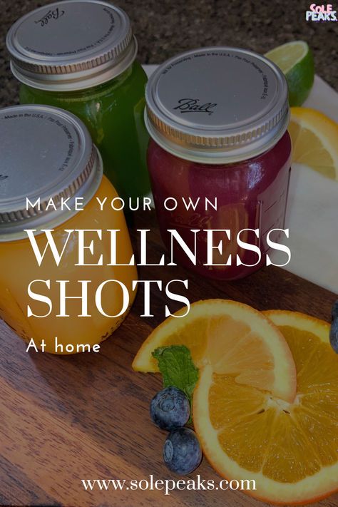 Powerful nutrients in a single sip - this guide shows how to make wellness shots at home! 🍊 These 3 recipes will boost your health in a new way, without breaking the bank! 🍏🍋🥕 • #health #wellness #wellnessshot #recipe #recipes #diy #shots #ideas #recipe Blueberry Wellness Shots, Wellness Shots Recipe, Clean Smoothies, Juice Shots, Lemonade Juice, Homemade Medicine, Diy Wellness, Anti Inflamatory, Affordable Recipes