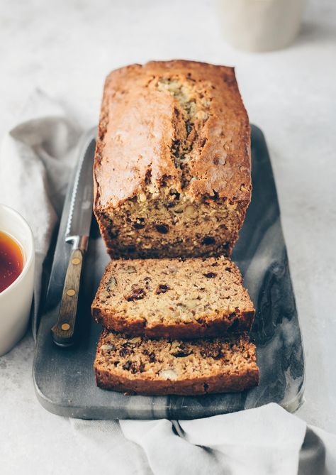 Loaded Banana Bread Recipe | Lemons + Anchovies Banana Bread Recipe Vegan, Otto Lenghi, Almond Meal, Vegan Banana Bread, Banana Nut Bread, Nut Bread, Vegan Banana, Banana Bread Recipe, Banana Nut