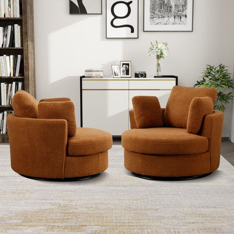 Swivel Barrel Chair, Living Room Furniture Chairs, Barrel Chair, Accent Chairs For Living Room, Slipcovered Sofa, Toss Pillows, Extra Seating, Modular Sofa, Swivel Chair