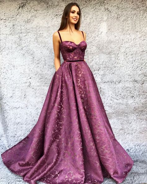 Teuta Matoshi Duriqi Plum Gown, Wild Plum, Teuta Matoshi, Evening Style, Elegant Party Dresses, Fashion Sketch, Beauty Dress, Grad Dresses, Gala Dresses