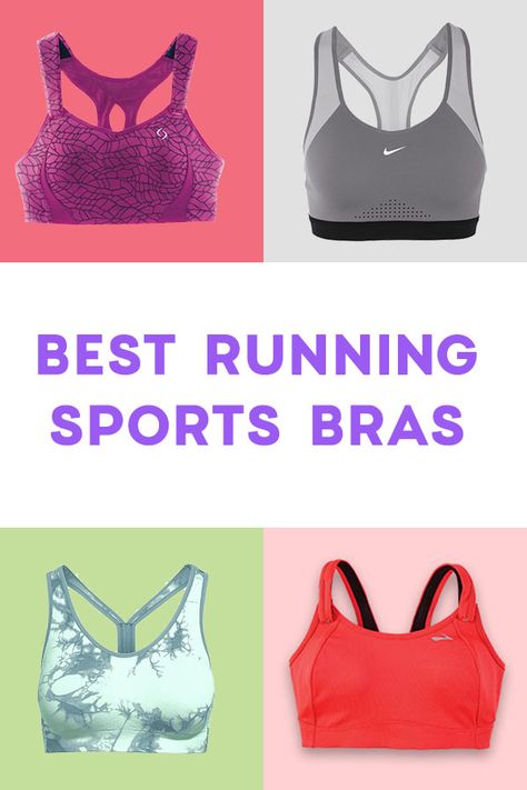 Best Running Sports Bras for support, no chaffing and even style Best Running Clothes For Women, Pregnant Outfit, Beginner Running, High Impact Sports Bras, Running Sports Bra, Compression Bra, Running Apparel, Best Sports Bras, Running Wear