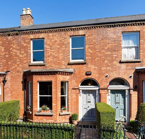 Ranelagh Dublin, White Oak Wide Plank, Double Glazed Sash Windows, Wide Plank Hardwood Floors, Shotgun House, Family Dining Rooms, Dado Rail, Paved Patio, Family Dining