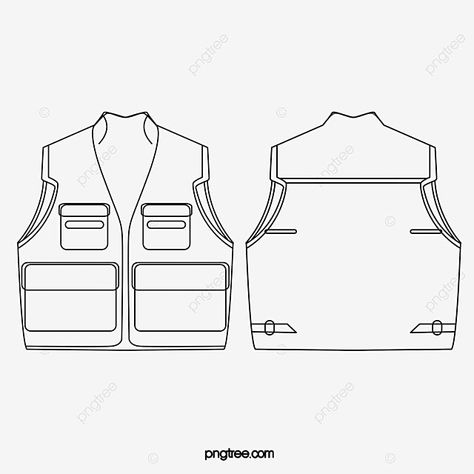 Vest Png, Business Report Design, Clothing Templates, Business Report, Blue Overalls, Cargo Vest, Motorcycle Vest, Report Design, Utility Vest