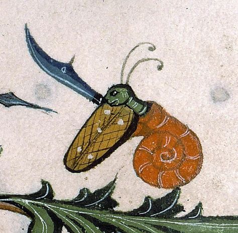 17 Medieval Snails That Perfectly Summarise Your Life Fantastic Tattoo, Funny Medieval, Medieval Illumination, Medieval Drawings, Medieval Artwork, Snail Art, Medieval Paintings, Medieval Life, Book Of Hours