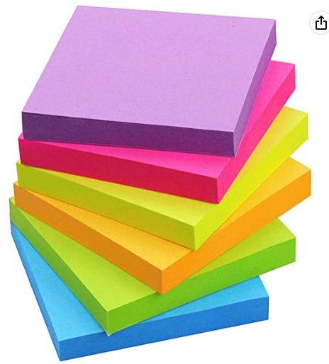 Need to repair and edit a big, messy, disorganized manuscript? Try using sticky notes. - without bullshit Stick Notes, Sticky Pads, Writing Pad, Craft Stickers, Memo Pad, Post It Notes, Office Products, Strong Adhesive, Sticky Notes