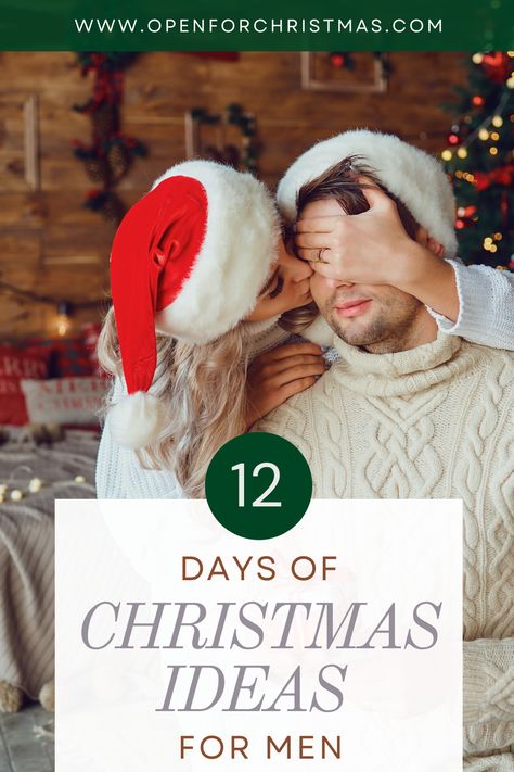 Everyone knows the 12 Days of Christmas song, where someone’s true love showers them with gifts for twelve straight days. We created a guide of the 12 Days of Christmas Ideas for Him, unique gift ideas to help you set up for success this holiday season. A fun way to do something different this Christmas season and something that I would recommend doing at least once for someone special, like a spouse, boyfriend, or best friend. Christmas Ideas For Him, 12 Days Of Christmas Song, 12 Days Of Christmas Ideas, Days Of Christmas Ideas, 8 Days Of Christmas, Christmas Ideas For Boyfriend, The 12 Days Of Christmas, Alternative Gifts, Do Something Different