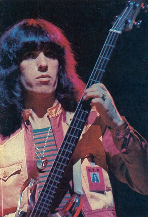 Bill Wyman - Creem; 1972 Brian Jones Rolling Stones, Bill Wyman, Rollin Stones, George Harrison, Lady And Gentlemen, Rolling Stones, Rock N Roll, Rock Bands, Bass