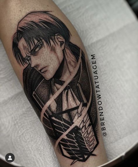 Captain Levi Tattoo, Levi Ackerman Tattoo Ideas, Levi Ackerman Tattoo, Levi Tattoo, Space Physics, Attack On Titan Tattoo, 2 Tattoo, After Everything, Naruto Tattoo