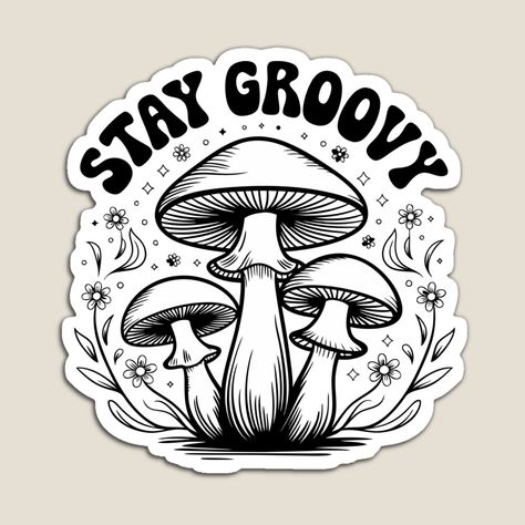 Get my art printed on awesome products. Support me at Redbubble #RBandME: https://www.redbubble.com/i/magnet/Stay-Groovy-Mushrooms-by-metanof/165049010.TBCTK?asc=u Stay Groovy, My Art, Awesome Products, Magnets, Stuffed Mushrooms, Art Prints, For Sale, Art