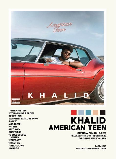 Khalid Poster Aesthetic, Cornell Dorm, Khalid Poster, Khalid Quotes, Artists Posters, Tour Design, Tour Poster, Music Poster Design, Dorm Posters