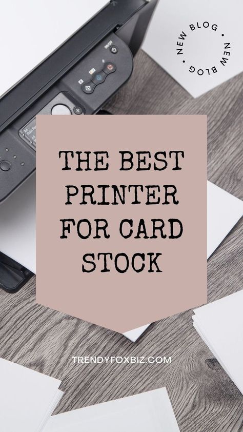 Best Printer For Cardstock, Best Printer, Diy Packaging, Etsy Packaging, Card Printer, Best Printers, Packaging Ideas, Inkjet Printing, Shipping Supplies