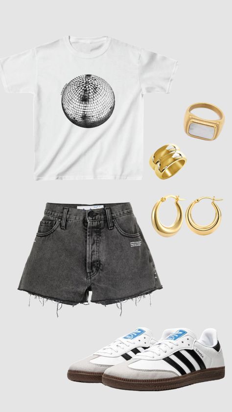 in print we trust outfit inspo outfit inspo, casual outfit, trending, fashion, sambas, every day outfits, summer outfit Every Day Outfits Summer, Every Day Outfits, Samba Outfit, Uni Outfits, Outfit Inspo Casual, Day Outfits, Inspo Outfit, Stockholm Fashion, Trending Fashion