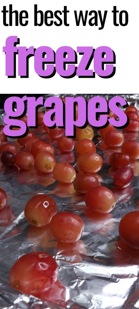 How To Freeze Grapes, What To Do With Extra Grapes, Freezing Grapes, Can You Freeze Grapes, Frozen Grapes Recipe, Freeze Grapes, Freeze Veggies, Fancy Party Food, Freezing Produce