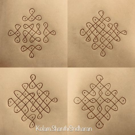 Puli Kolam, Tippudu Muggulu, Rangoli Images, Melika Muggulu, Latest Rangoli Designs, Simple Rangoli With Dots, New Rangoli, Traditional Rangoli, Easy Rangoli Design