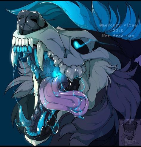 Muzzled Wolf Art, Skeleton Wolf Art, Maws Art, Skulldog Art, Hellhound Art, Cool Wolf Drawings, Funny Pet Memes, Vore Art, Winter Wildlife