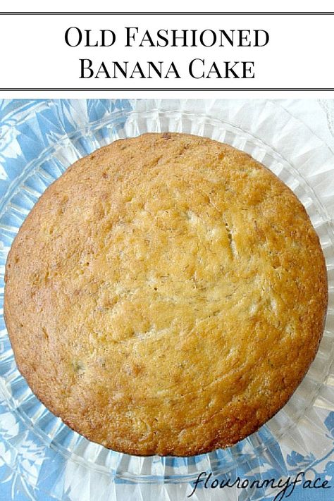 This Vintage Banana Cake Recipe is moist and fluffy. If you're looking for an old fashioned banana cake recipe like grandma used to make this is it! Frugal Baking, Bananna Bread, Butter Cakes, Grandmothers Kitchen, Camping Box, Recipe Tin, Banana Cake Recipe, Recipes Cake, Almond Joy