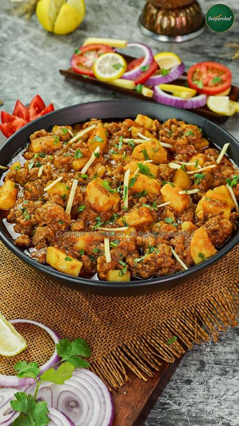 Thinking about what to have for dinner today? Give this aloo keema recipe a go which is easy to cook and delicious in taste. Serve with roti or rice and enjoy every bite of this classic aloo keema recipe don’t forget to share your feedback with us. #AlooKeema #KeemaRecipe #SooperChef #pinterestrecipes #pinterestideas #pinterestworthy #foodphotos #foodpics #foodphotography #foodimages #pinterestinspired #foodstyling #Sooperchef #foodpresentation Keema Aloo, Aloo Mutter, Aloo Keema, What To Have For Lunch, What To Have For Dinner, Keema Recipe, Keema Recipes, Dinner Today, Pinterest Recipes