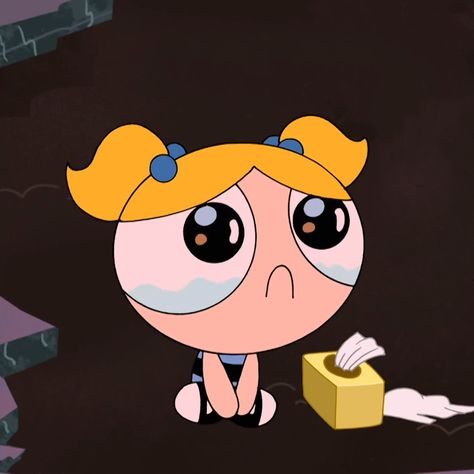 Bubbles Powerpuff Sticker, Memes Pictures Mood Cartoon, Cartoon Reaction Pics, Bubbles Powerpuff Icon, Bubbles Powerpuff Mood, Bubbles Ppg, Powerpuff Bubbles, Powerpuff Girls Bubbles, Powerpuff Kızları