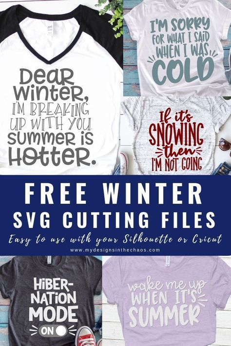 Winter Svg Files, Cricut Svg Files Free, Cricut Air, Winter Svg, Cricut Explore Air, Cricut Free, Cricut Craft Room, Diy Cricut, Silhouette Cameo Projects