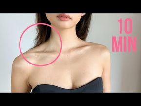 Collar Bone Workout, Kpop Workout, Shoulder Stretches, Latihan Dada, Neck Exercises, Full Body Gym Workout, Thigh Exercises, Weight Workout Plan, Face Yoga