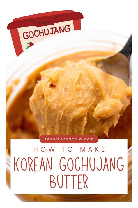 This Korean gochujang butter recipe is a game-changer in the kitchen. With just five minutes and a bowl, you can create a condiment that will elevate any dish. The combination of spicy gochujang and creamy butter creates a flavor explosion that is simply irresistible. Whether you spread it on warm crusty bread or melt it over grilled meats, this versatile condiment adds an instant flavor boost to any meal. Gochujang Sauce, Pasta Sauce Homemade, Asian Sauce, Flavored Butter, Butter Recipes, Cooking Sauces, Korean Dishes, Simply Irresistible, Spicy Sauce