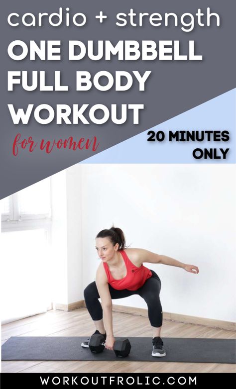 If you are looking for a killer, effective full body workout that you can do at home - this is it! The best part - all you need is a single dumbbell! Db Workout At Home, Dumbell Full Body Workout, Db Workout, One Dumbbell Workout, Effective Full Body Workout, Body Wisdom, Functional Workouts, Mindful Movement, Psoas Muscle