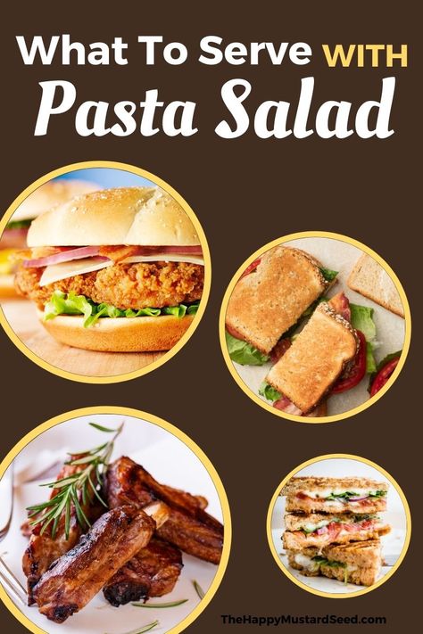 Chicken, beef, and side dishes. Here are more than 27 ideas on what you can serve with pasta salad. What To Serve With Pasta Salad, What To Serve With Pasta, Buffalo Pasta, Favorite Pasta Salad, Cold Pasta Dishes, Cold Pasta Salad Recipes, Pork N Beans, Champagne Vinegar, Baked Corn