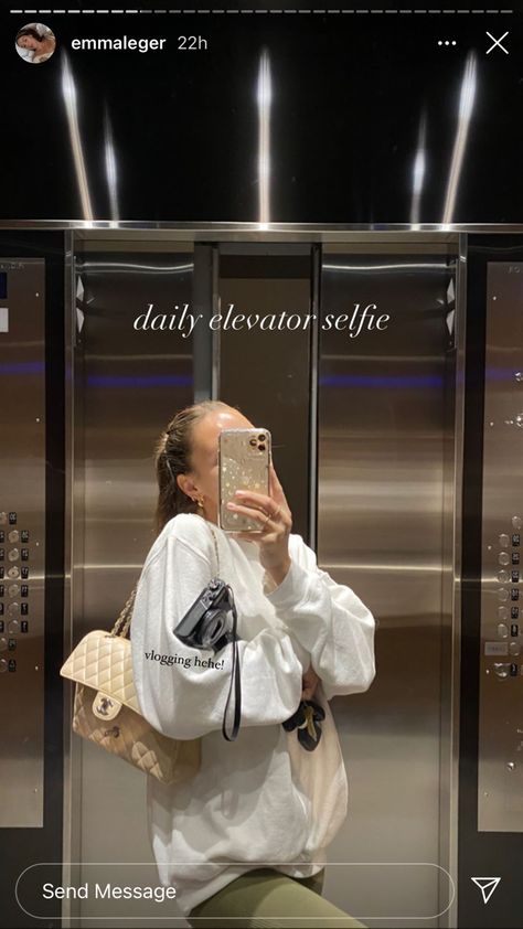 Ig Story Ideas Outfit, Elevator Instagram Story, Unique Captions For Instagram, Outfit Ig Story, Short And Sweet Captions, Emma Leger, Sweet Captions, Unique Captions, For Instagram Post