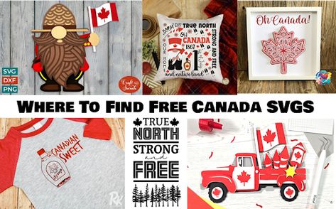 Fields Of Heather: Where To Find Free Canada Themed SVGS Canada Svg Free, Cricut Cheat Sheets, Svgs Free, Canada Logo, Dog School, Free Svgs, Beach Boutique, Great Fonts, Canadian Flag