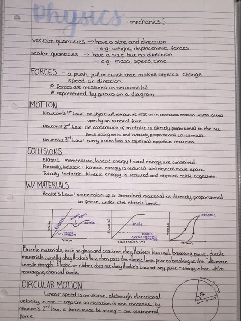 A Level Revision, Physics Revision, Gcse Physics, Revision Tips, Science Revision, Physics Lessons, Learn Physics, Gcse Revision, School Study Ideas