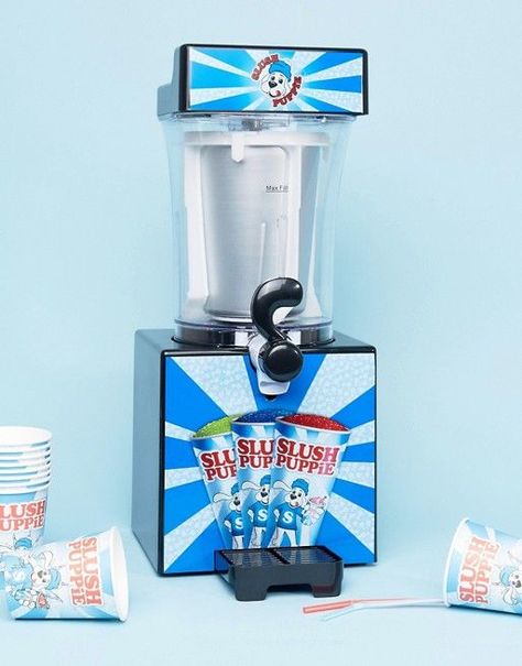 Slush Puppy Machine, Slushie Machine, Slush Machine, Yummy Summer Drinks, Slush Puppy, Drinks Machine, Birthday Wishes For Myself, Puppy Lover