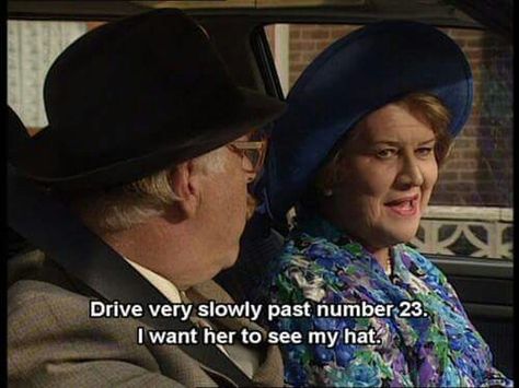 Hyacinth Bucket | Keeping Up Appearances Appearance Quotes, British Tv Comedies, British Sitcoms, Keeping Up Appearances, British Humor, British Comedy, British Tv, Comedy Tv, Classic Tv