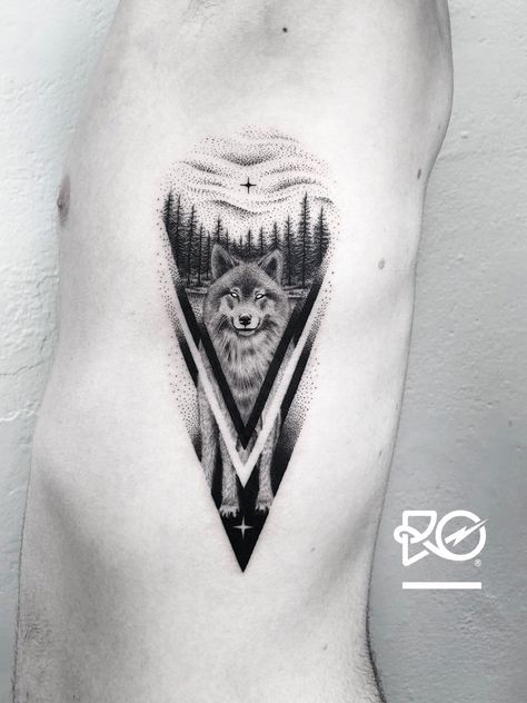 Tattoo Stockholm, Wolf Tattoos Men, Wolf Tattoo Sleeve, Tattoo Trend, Wolf Tattoo Design, Diy Tattoo, Wolf Tattoos, Wolf Tattoo, A Wolf