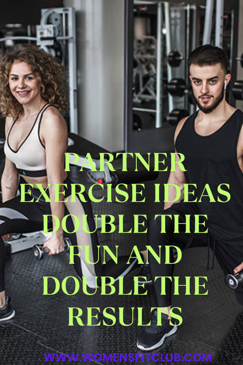 Fun and engaging guide to partner exercise ideas for women, featuring moves like partner squats, medicine ball passes, and resistance band rows. The post highlights creative ways to work out with a partner, designed to build strength, improve coordination, and make fitness more enjoyable and motivating. Partner Exercise, Exercise No Equipment, Partner Exercises, Partner Workouts, Exercise Challenge, Workout Partner, Exercise Ideas, Buddy Workouts, Partner Workout