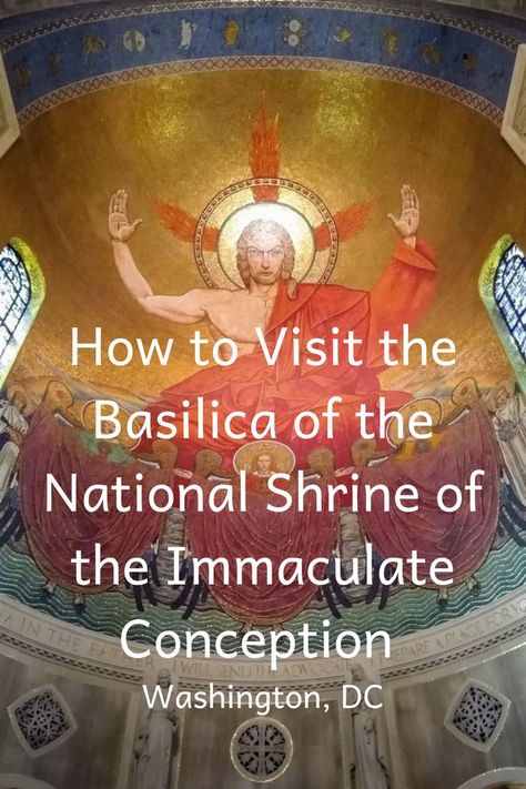 The Basilica of the National Shrine of the Immaculate Conception sits on the campus of the Catholic University of America, in Washington, DC. The dome, which reaches a height of 237 feet and boasts spectacular shades of blue and gold, can be seen far and wide. #washingtondc #basilica #church Basilica Washington Dc, Our Lady Of America, Washington Cathedral, Catholic University Of America, Washington Dc Vacation, Dc Vacation, The Immaculate Conception, Life Is What Happens, Washington Dc Travel